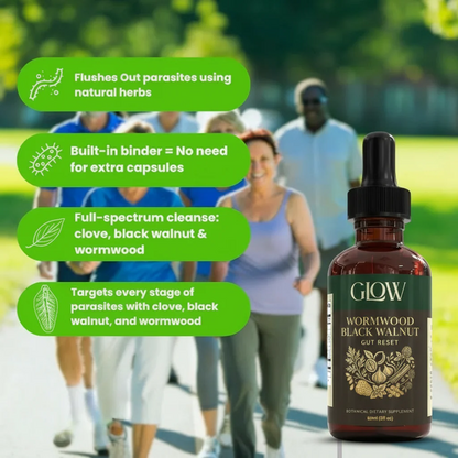 Wormwood Black Walnut Gut Reset