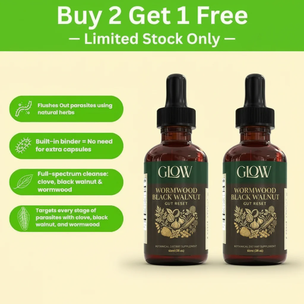 Wormwood Black Walnut Gut Reset