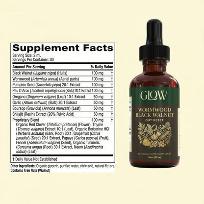 Wormwood Black Walnut Gut Reset